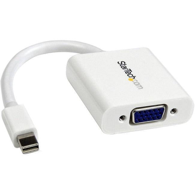 Mini DisplayPort to VGA Adapter - White Mini DisplayPort to VGA Adapter - White